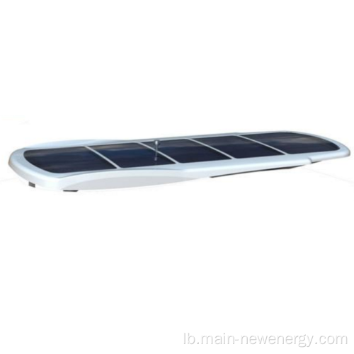 Elektresch Yacht mam Solar System mat CE